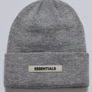 Fear of God Essentials Cuff Beanie - Gray